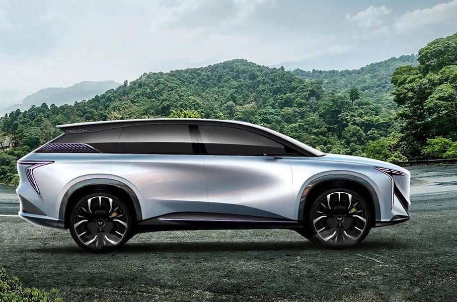 Рассекречен новый электрический кроссовер Hongqi