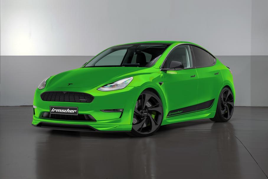 Tesla Model Y превратили в псевдоспорткар