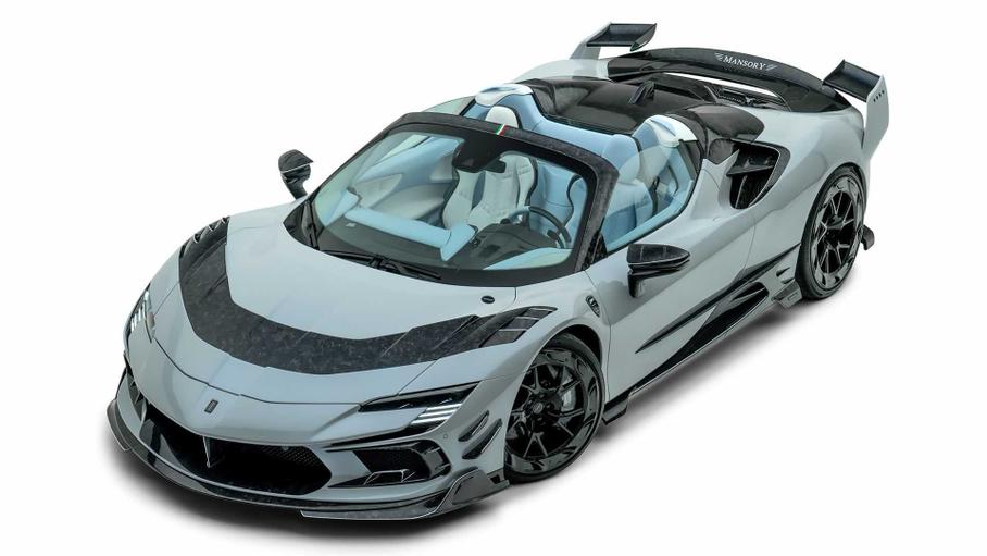 Mansory показала безумный 1100-сильный суперкар Ferrari SF90 Spider