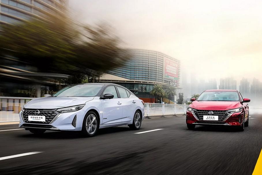 Семейство обновленных Nissan Sylphy для Китая