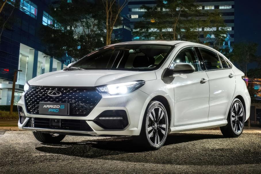 Cедан Chery Arrizo 6 Pro для рынка Бразилии