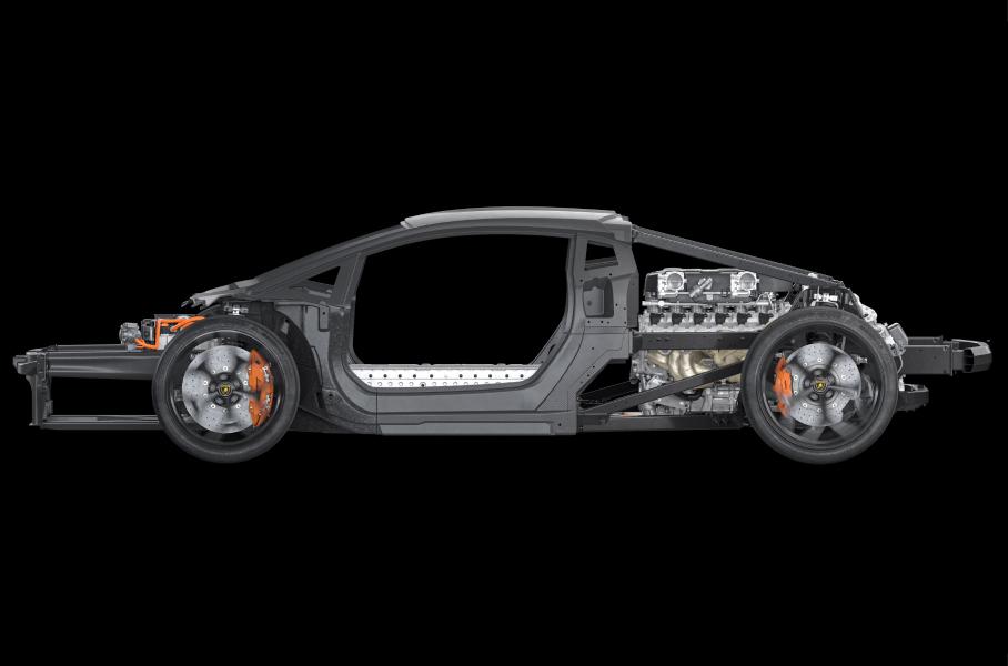 Супергибрид Lamborghini LB744: новые подробности