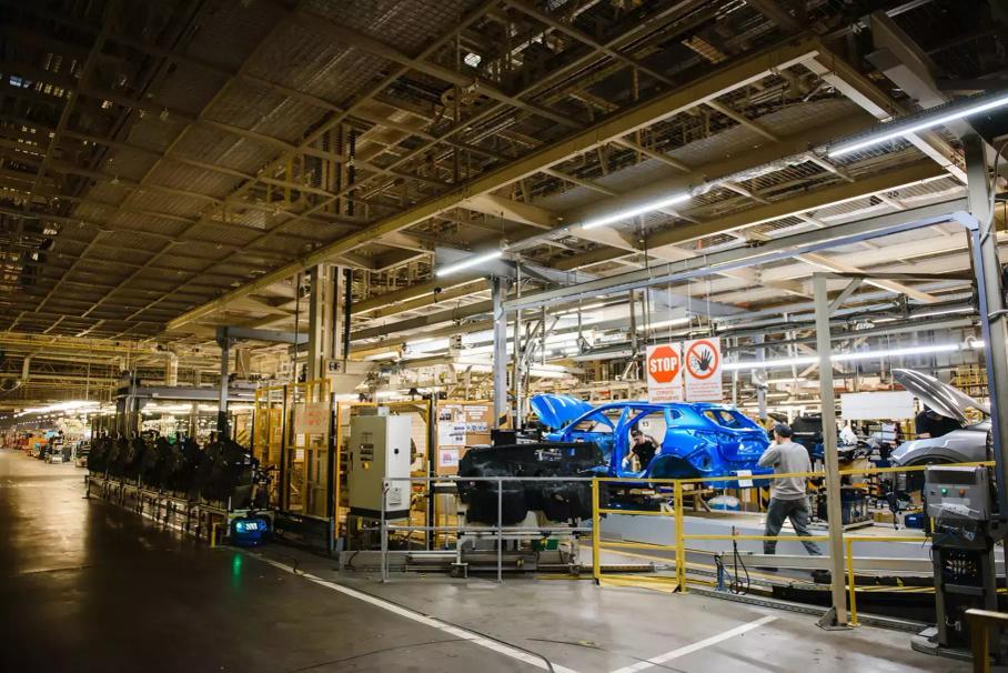 Автомобильный завод Nissan в Санкт-Петербурге. Архивное фото.