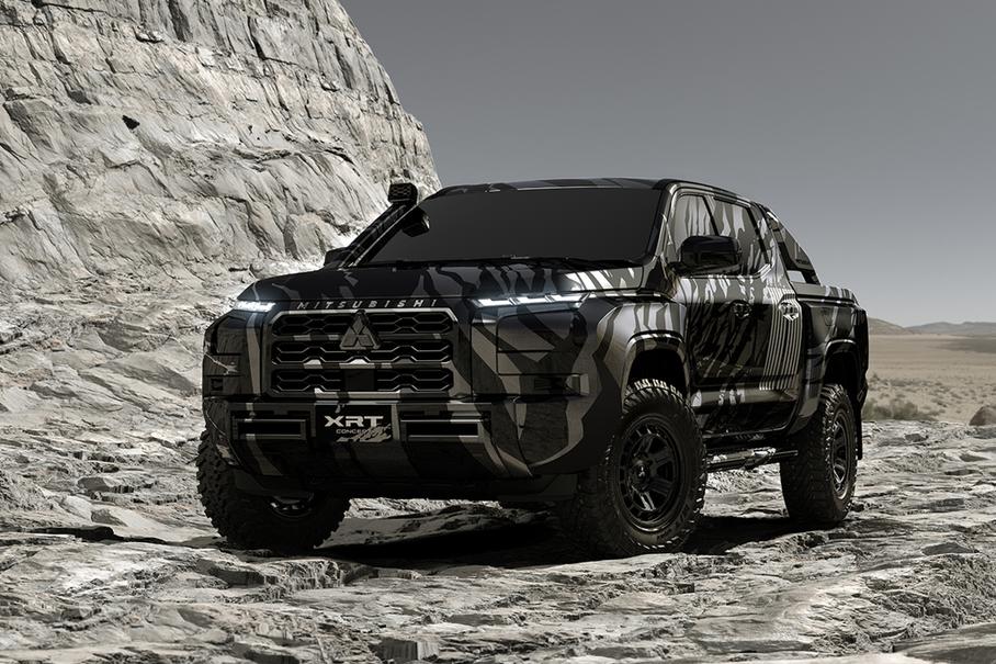 Mitsubishi показала новый пикап L200. Но пока в камуфляже