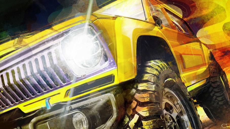 Jeep готовит таинственный ретро-внедорожник и электрический Wrangler