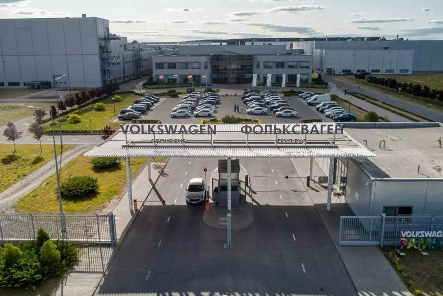 Российский завод Volkswagen. Архивное фото