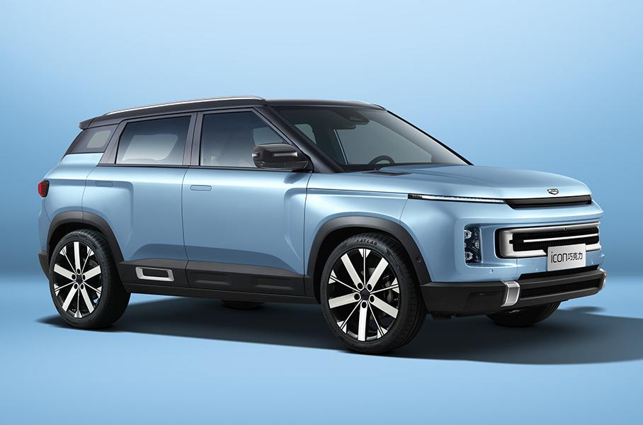 Рестайлинговый Geely Icon