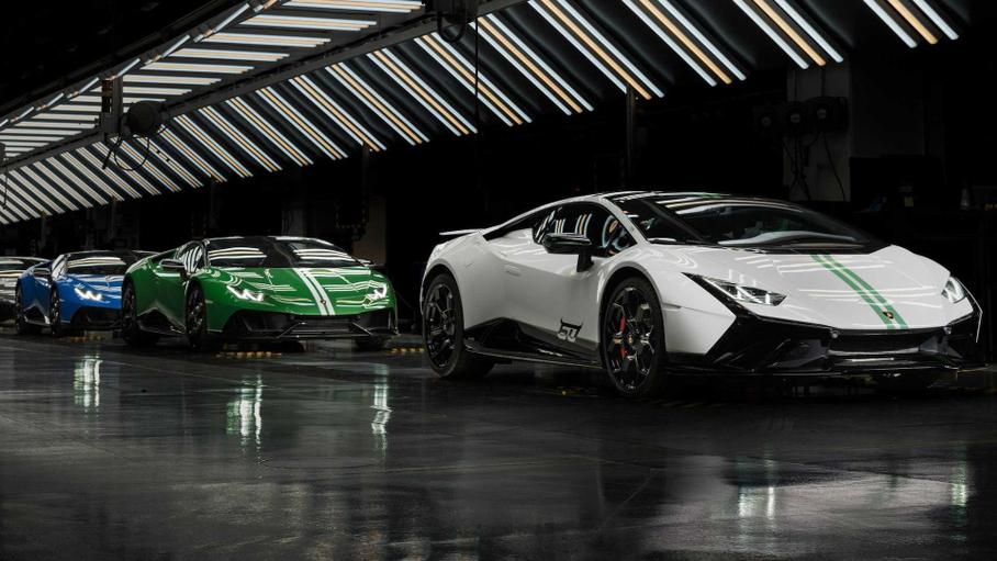 Lamborghini посвятила особые суперкары Huracan юбилею марки