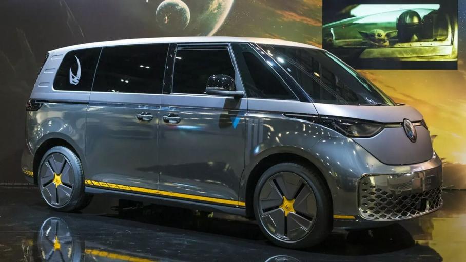Volkswagen сделал электрофургон ID. Buzz в стиле Мандалорца