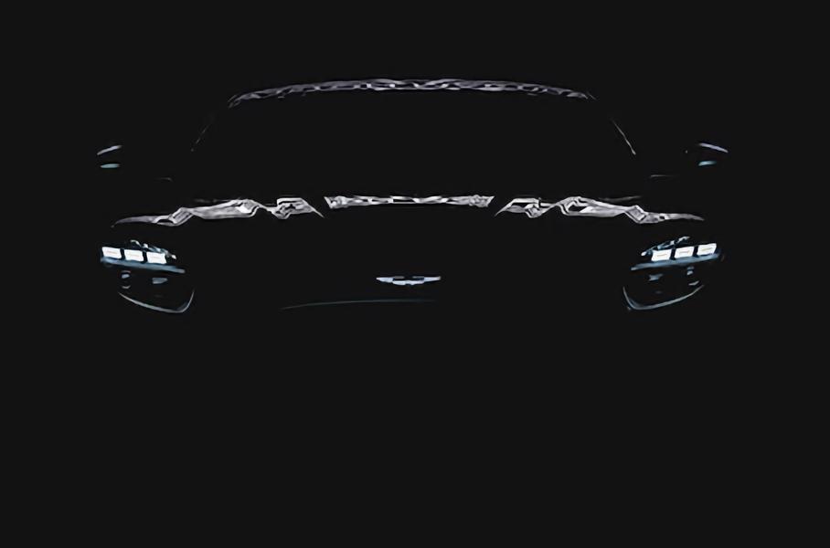 Появилось первое изображение нового суперкара Aston Martin DB12