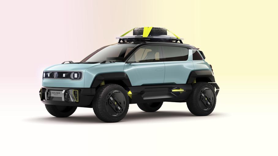 Renault посвятила обновление электрического ретро-кроссовера теннисному мячу