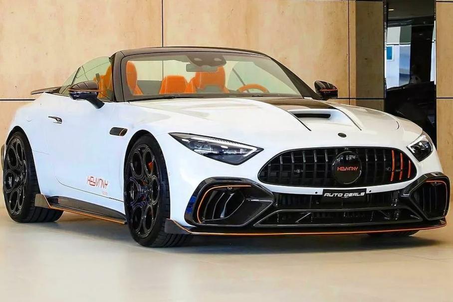 Немецкие тюнеры сделали очень оранжевый 820-сильный Mercedes-AMG SL