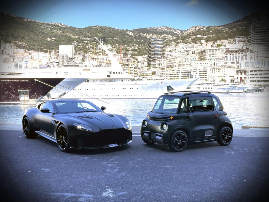 Citroen Ami превратили в квадрицикл в стиле Aston Martin