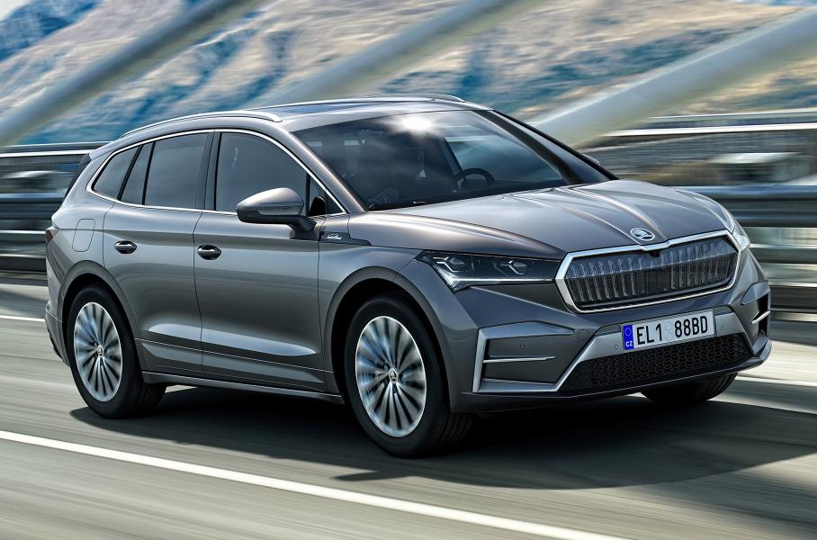 Кроссовер Skoda Enyaq обзавелся топ-версией Laurin & Klement