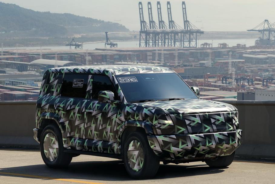 Рамный вездеход BYD, который мощнее «Гелика»: первые фотографии