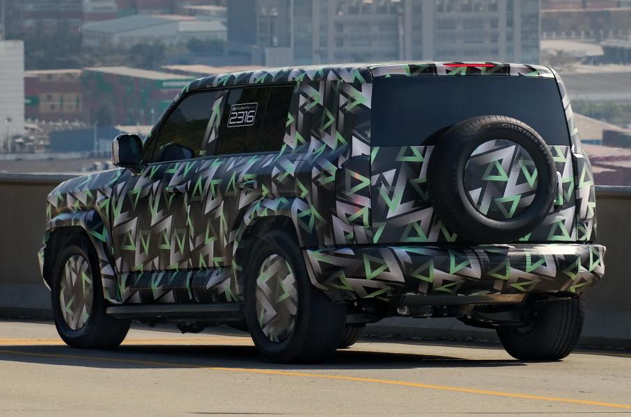 Рамный вездеход BYD, который мощнее «Гелика»: первые фотографии