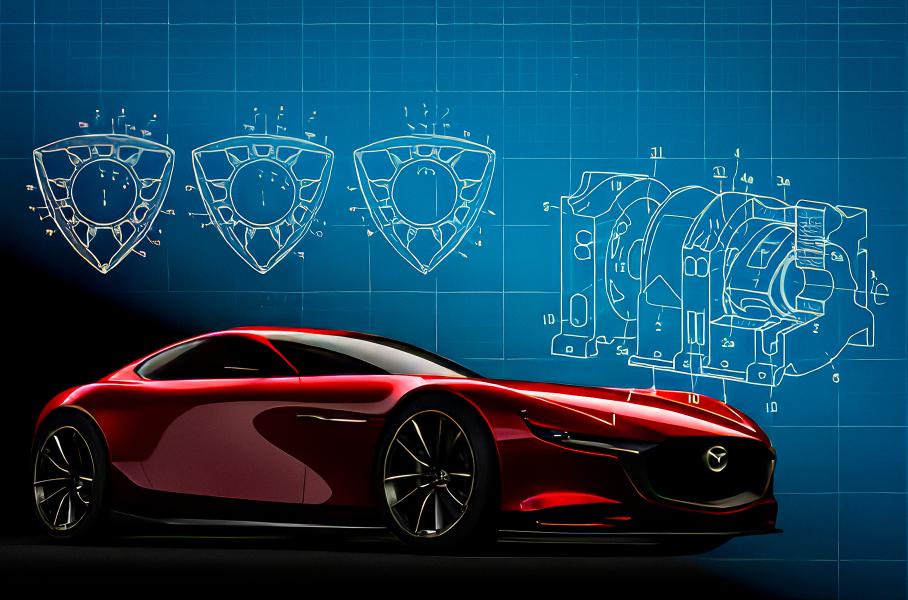 Mazda запатентовала новый роторный двигатель