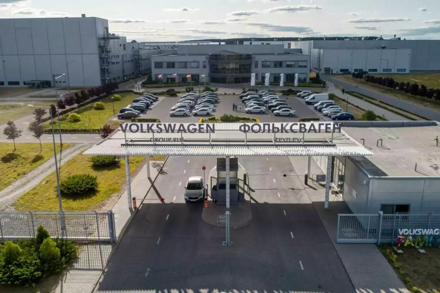 Российский завод Volkswagen. Архивное фото