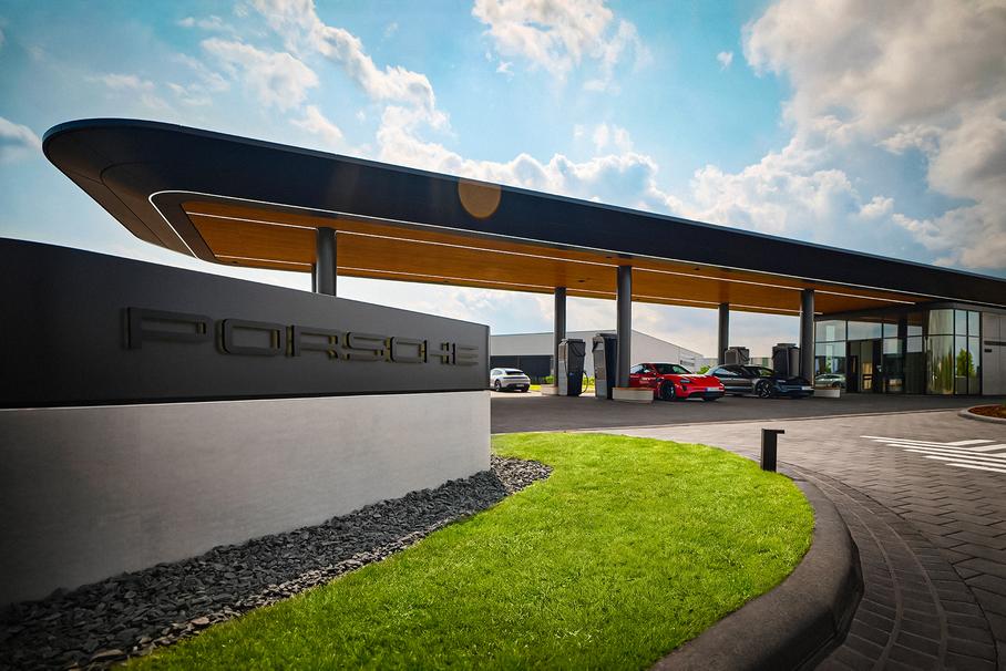 Porsche Charging Lounge
