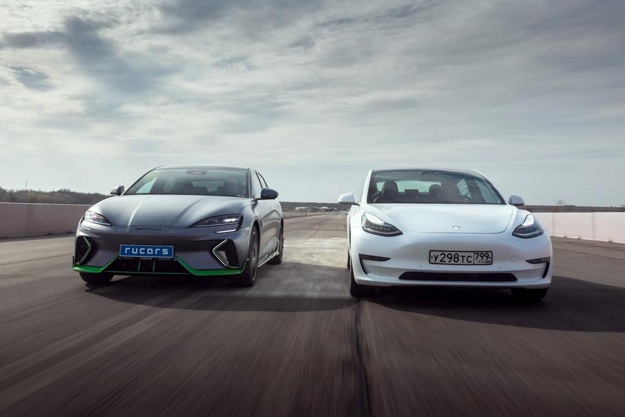 Гепард в шкуре тюленя. BYD Seal против Tesla Model 3