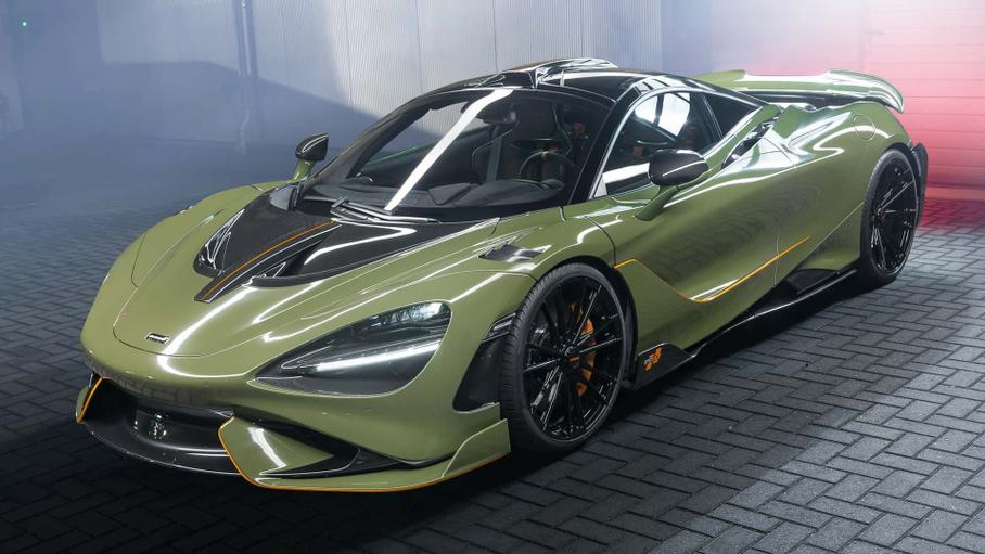 «Длиннохвостый» McLaren 765LT получил комплект тюнинга от Novitec