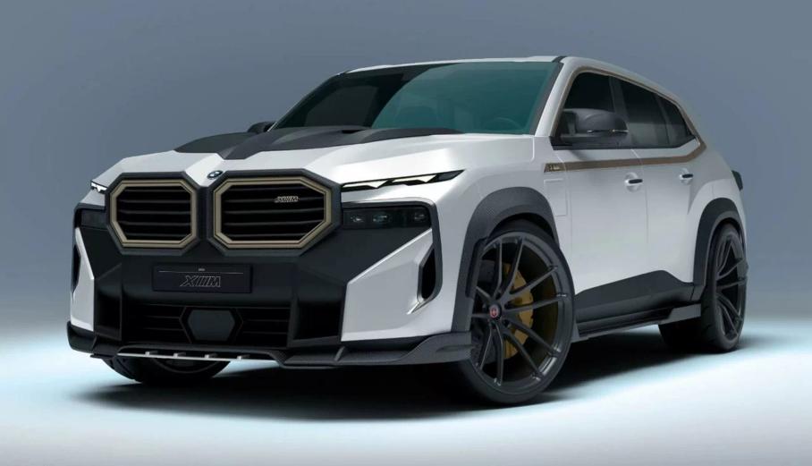 Кроссовер BMW XM получил очень лимитированный карбоновый обвес