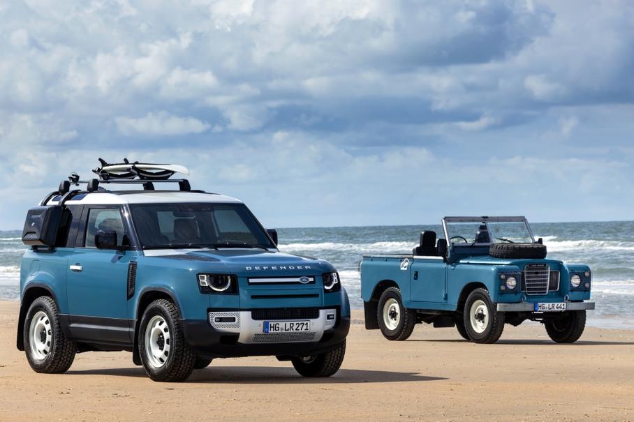 Land Rover представил «морскую» версию трёхдверного Defender