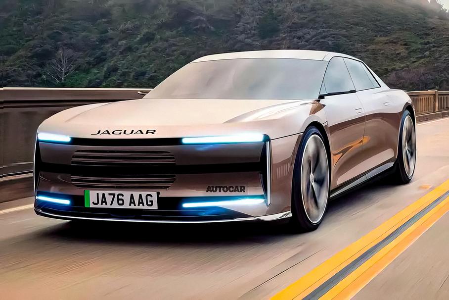 Неофициальный рендер будущей модели Jaguar