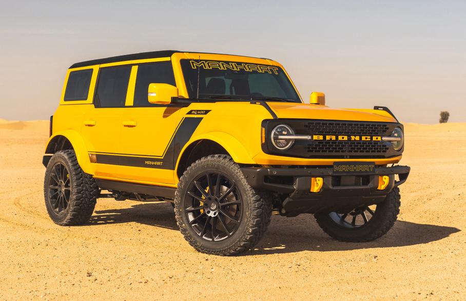 Немецкое ателье Manhart взялось за тюнинг внедорожника Ford Bronco