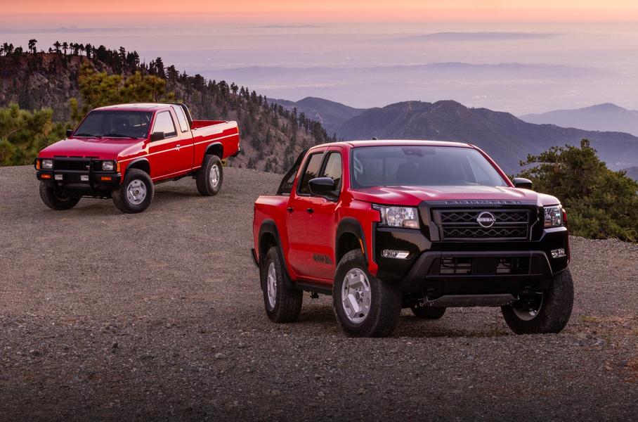 Пикап Nissan Frontier обзавелся версией в стиле ретро