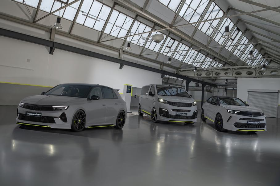 Ателье Irmscher взялось за доработку электрических Opel