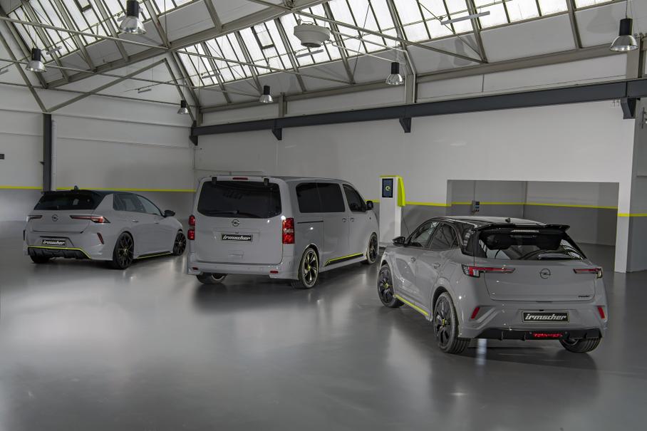 Ателье Irmscher взялось за доработку электрических Opel