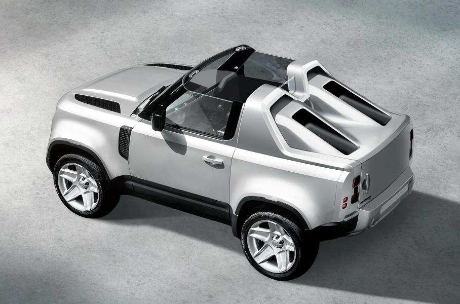 Land Rover Defender превратят в двухместный «спайдер»