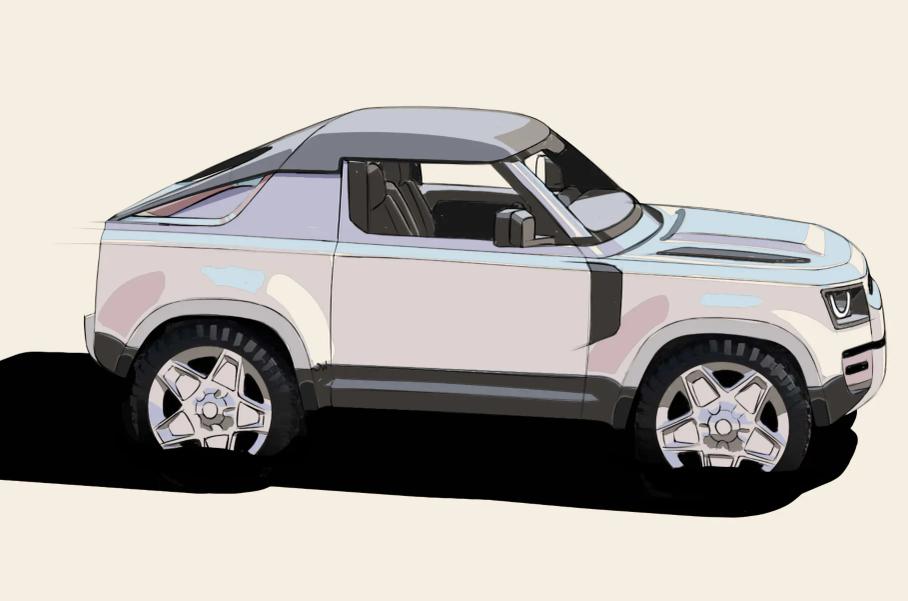 Land Rover Defender превратят в двухместный «спайдер»