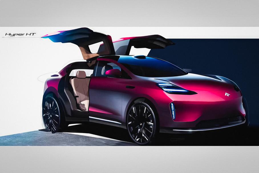 GAC построит электрокар с дверями-крыльями в стиле Tesla