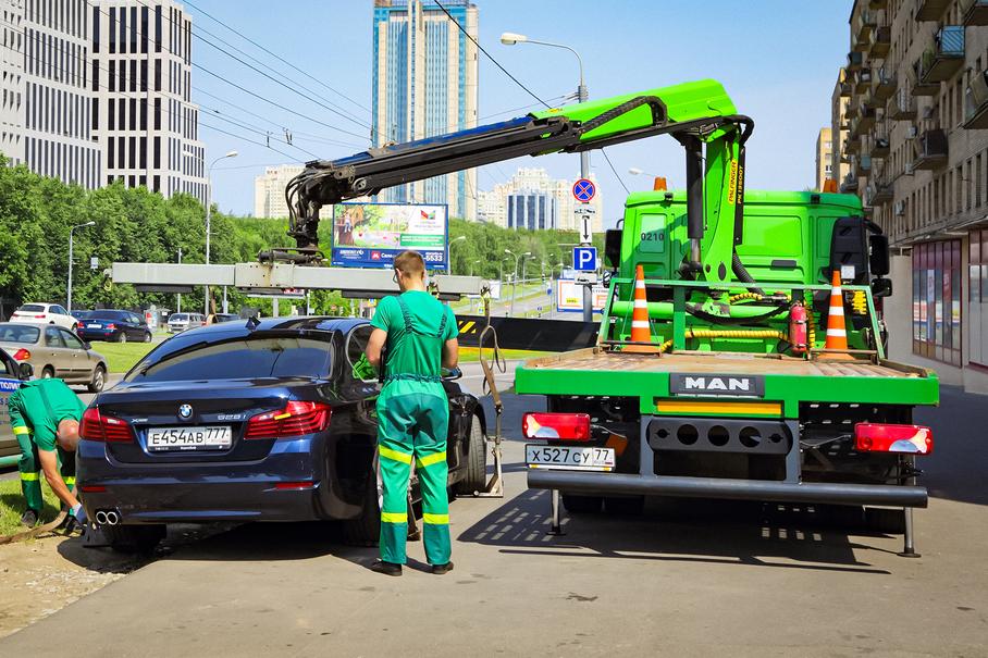 В России подорожала эвакуация автомобилей