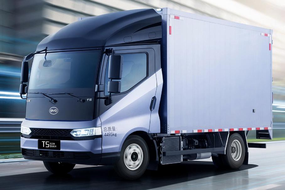 Китайский BYD показал 4,5-тонный грузовик с турбомотором 1.5
