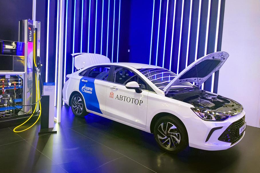 В России появился экономичный седан BAIC на метане