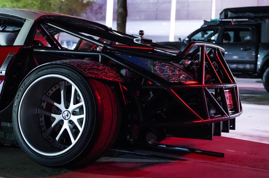 Nissan 350Z превратили в дрифт-кар с двумя турбомоторами Honda