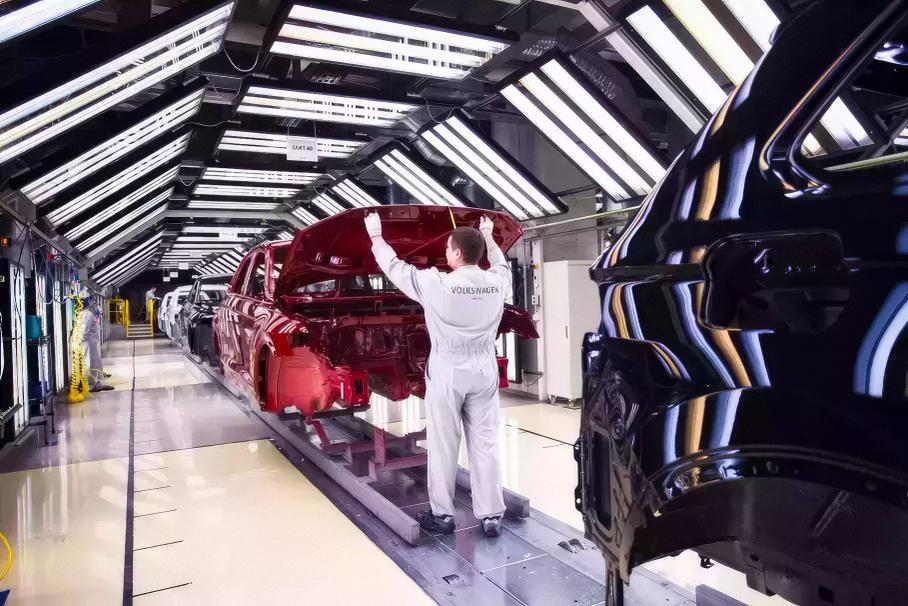 Завод Volkswagen в России. Архивное фото