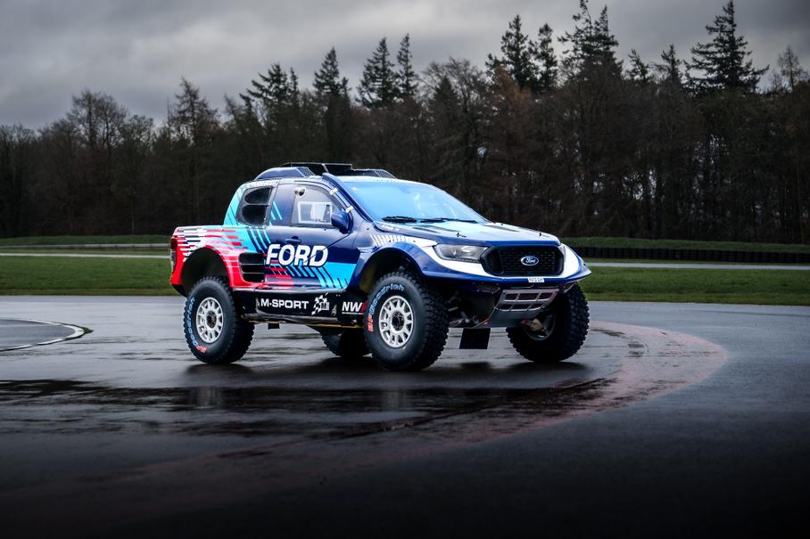 Ford показал гоночный пикап Ranger для «Дакара»
