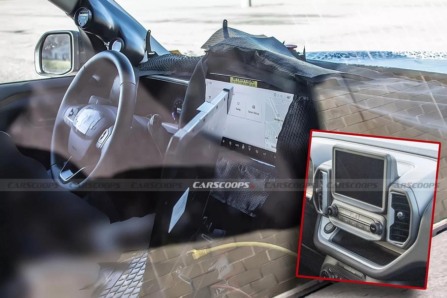 Ford Bronco Sport готовится к обновлению: первая фотография салона