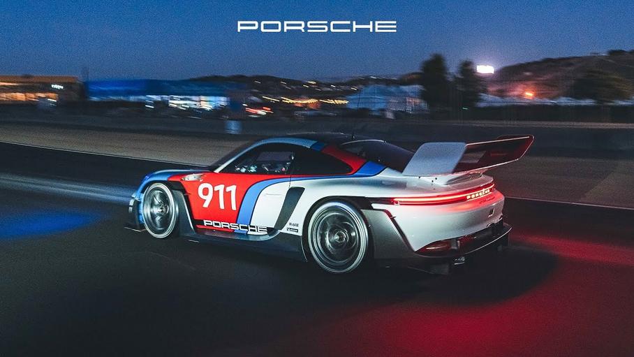 Послушайте звук рекордного двигателя коллекционного Porsche 911 GT3 R rennsport