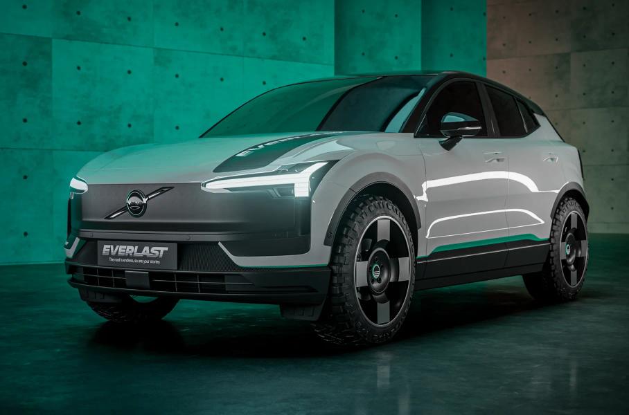 Volvo EX30 превратили в спорткар и внедорожник