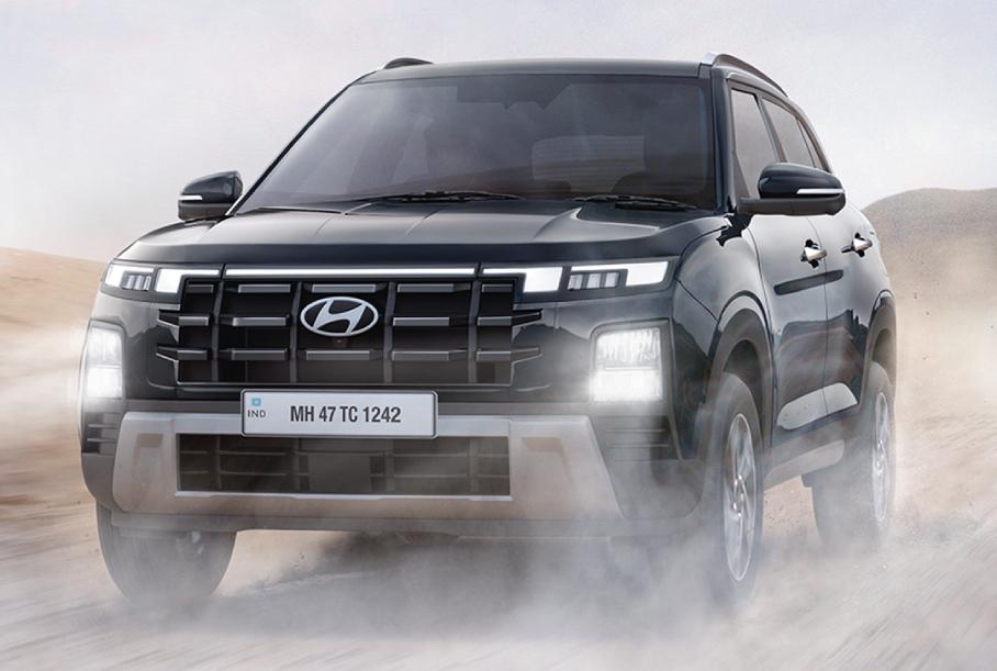 Hyundai окончательно рассекретил обновленную Creta: официальные снимки