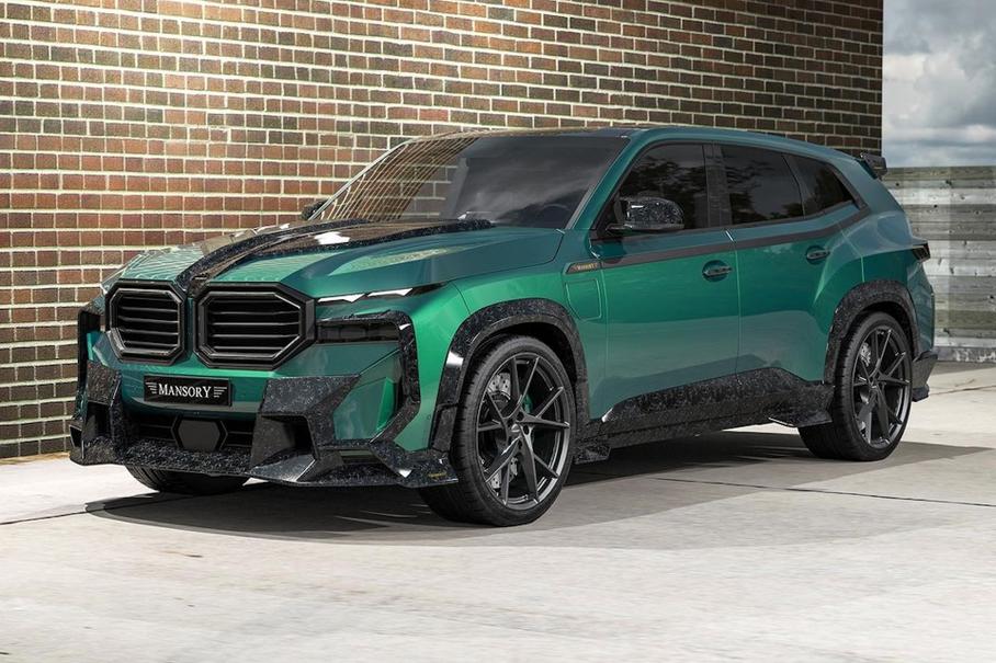 Mansory очень щедро украсила карбоном суперкроссовер BMW XM