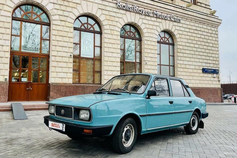 В Москве выставили на продажу 46-летнюю Skoda с пробегом 24 тыс. км
