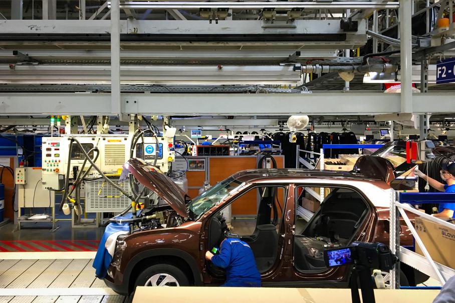 Завод Hyundai в России. Архивная фотография
