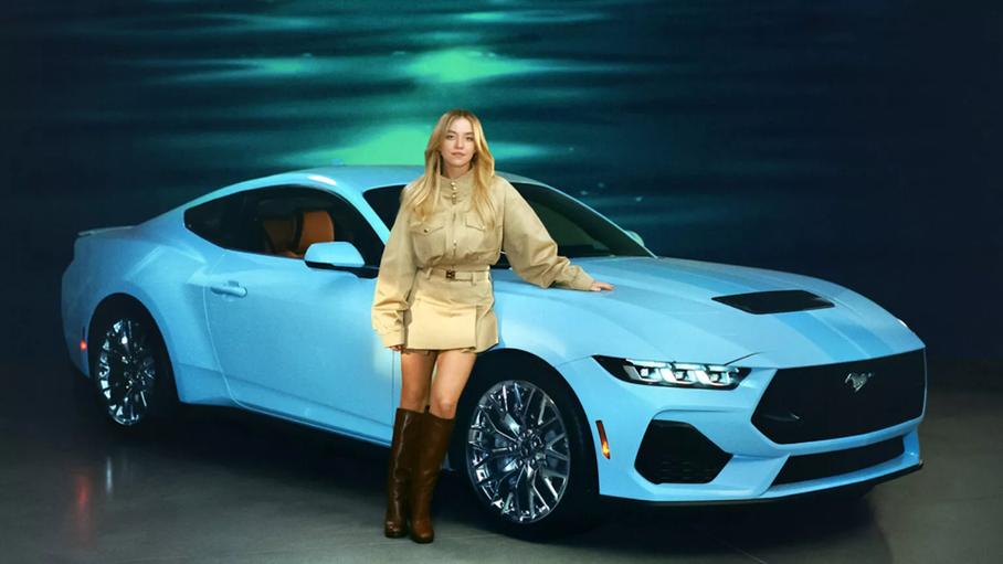 Посмотрите на эксклюзивный Ford Mustang от голливудской актрисы Сидни Суини