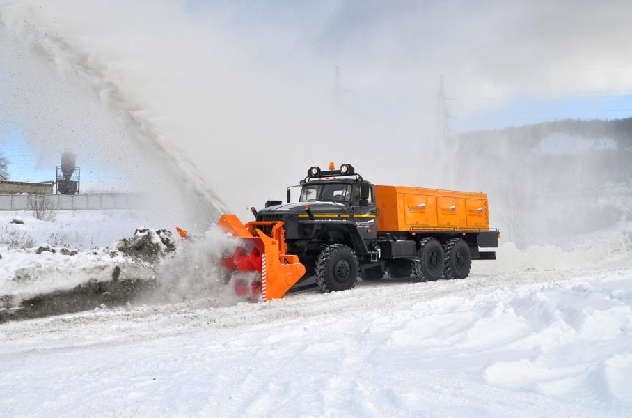 Шнекороторный снегоочиститель ДЭ-226